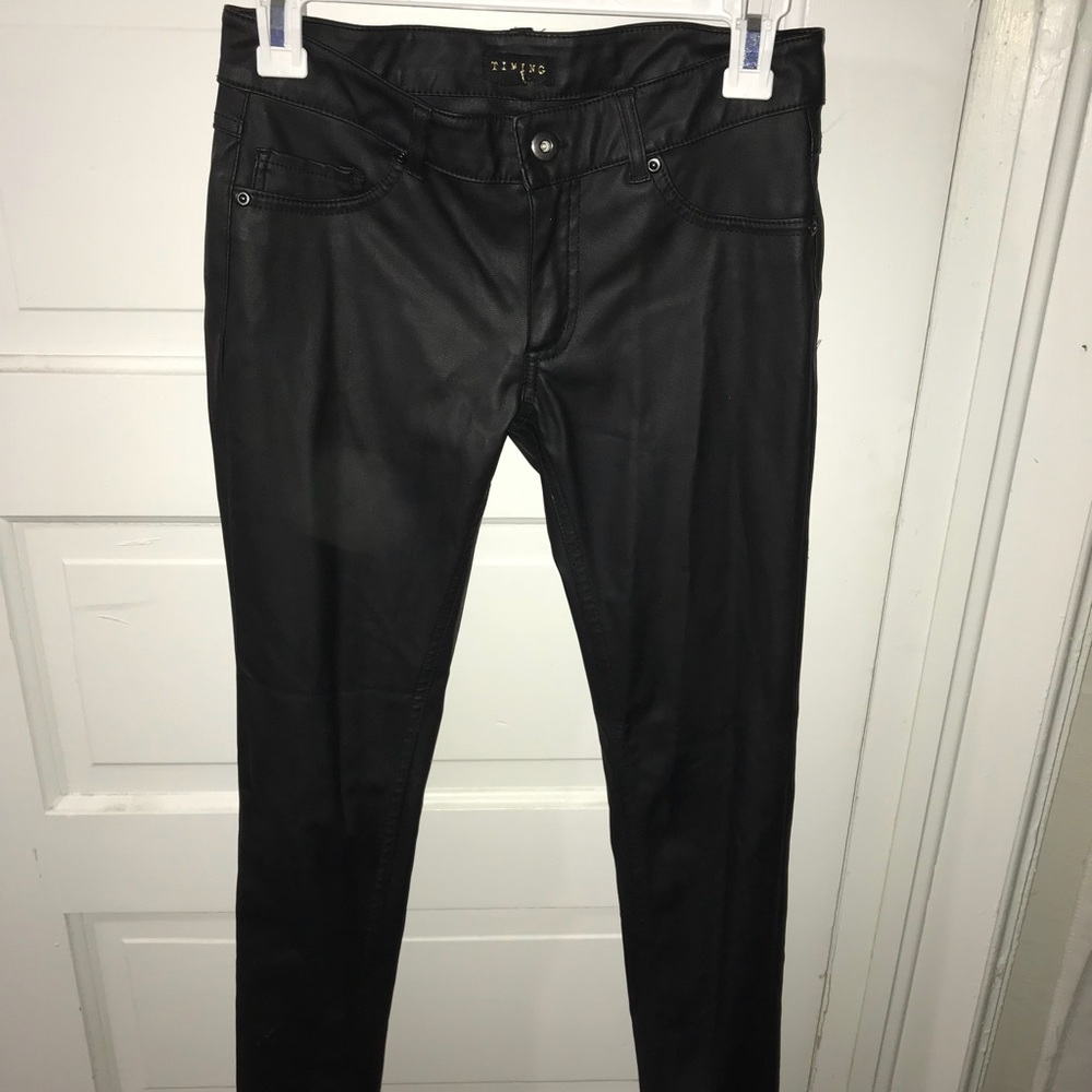 Leather pants